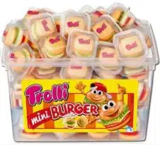 TROLLI ΖΕΛΕΔΑΚΙΑ 60ΤΕΜ 10ΓΡ ΜΙΝΙ BURGERS
