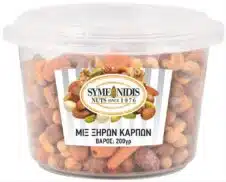 ΣΥΜΕΩΝΙΔΗΣ ΜΙΞ ΞΗΡΩΝ ΚΑΡΠΩΝ 200ΓΡ