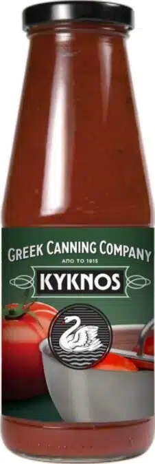 ΚΥΚΝΟΣ ΤΟΜΑΤΑ ΠΕΡΑΣΤΗ ΣΕ ΜΥΛΟ 700ΓΡ ΓΥΑΛΙΝΟ