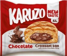 KARUZO ΚΡΟΥΑΣΑΝ BUN 82ΓΡ COCOA CREAM & MILK CHOCOLATE