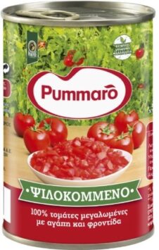 PUMMARO ΤΟΜΑΤΑΚΙ 400ΓΡ ΨΙΛΟΚΟΜΜΕΝΟ ΑΠΟΦΛΕΙΩΜΕΝΟ