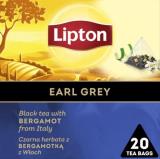 LIPTON ΜΑΥΡΟ ΤΣΑΙ 20ΦΑΚ 32ΓΡ EARL GREY ΠΕΡΓΑΜΟΝΤΟ
