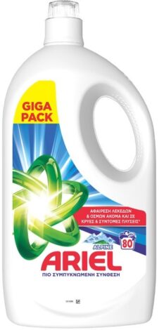 ARIEL ΥΓΡΟ ΠΛΥΝΤΗΡΙΟΥ 80ΜΕΖ 3,6LT ALPINE