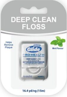 ORAL B ΟΔΟΝΤΙΚΟ ΝΗΜΑ GLIDE DEEP CLEAN FLOSS 15M MENTA