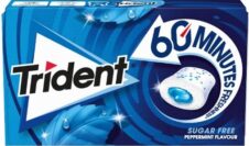 TRIDENT ΤΣΙΧΛΕΣ ΚΟΥΦΕΤΟ 60 MINUTES 16X22ΓΡ ΜΕΝΤΑ