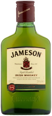 JAMESON ΟΥΙΣΚΥ ΙΡΛΑΝΔΙΑΣ 200ML TRIPLE DISTILLED