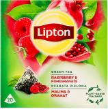 LIPTON ΠΡΑΣΙΝΟ ΤΣΑΙ 20ΦΑΚ 28ΓΡ RASPBERRY & POMEGRANATE