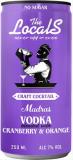 THE LOCALS CRAFT COCKTAIL MADRAS 250ML VODKA ΜΕ CRANBERRY & ORANGE