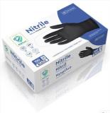NITRILE ΓΑΝΤΙΑ ΝΙΤΡΙΛΙΟΥ ΧΩΡΙΣ ΠΟΥΔΡΑ 100ΤΜΧ MEDIUM ΜΑΥΡΑ