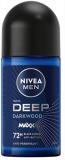 NIVEA MEN ROLL ON 50ML DEEP DARKWOOD