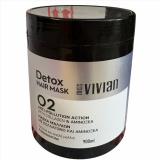 MISS VIVIAN ΜΑΣΚΑ ΜΑΛΛΙΩΝ 900ML DETOX ΜΕ ΚΟΛΛΑΓΟΝΟ & ΑΜΙΝΟΞΕΑ