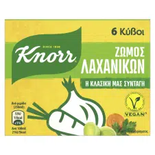 KNORR ΖΩΜΟΣ 6 ΚΥΒΟΙ ΛΑΧΑΝΙΚΩΝ