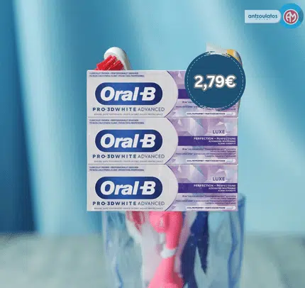 ORAL-B ΟΔΟΝΤΟΚΡΕΜΑ 3X75ML PRO-3D WHITE ADVANCED