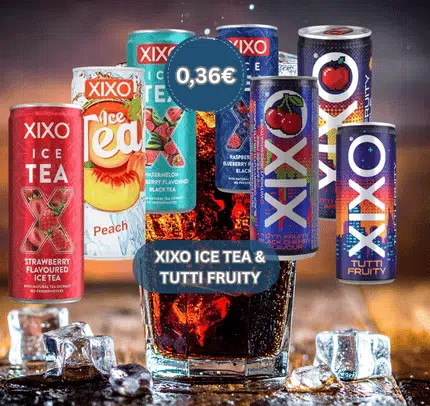 XIXO ICE TEA & TUTTI FRUITY