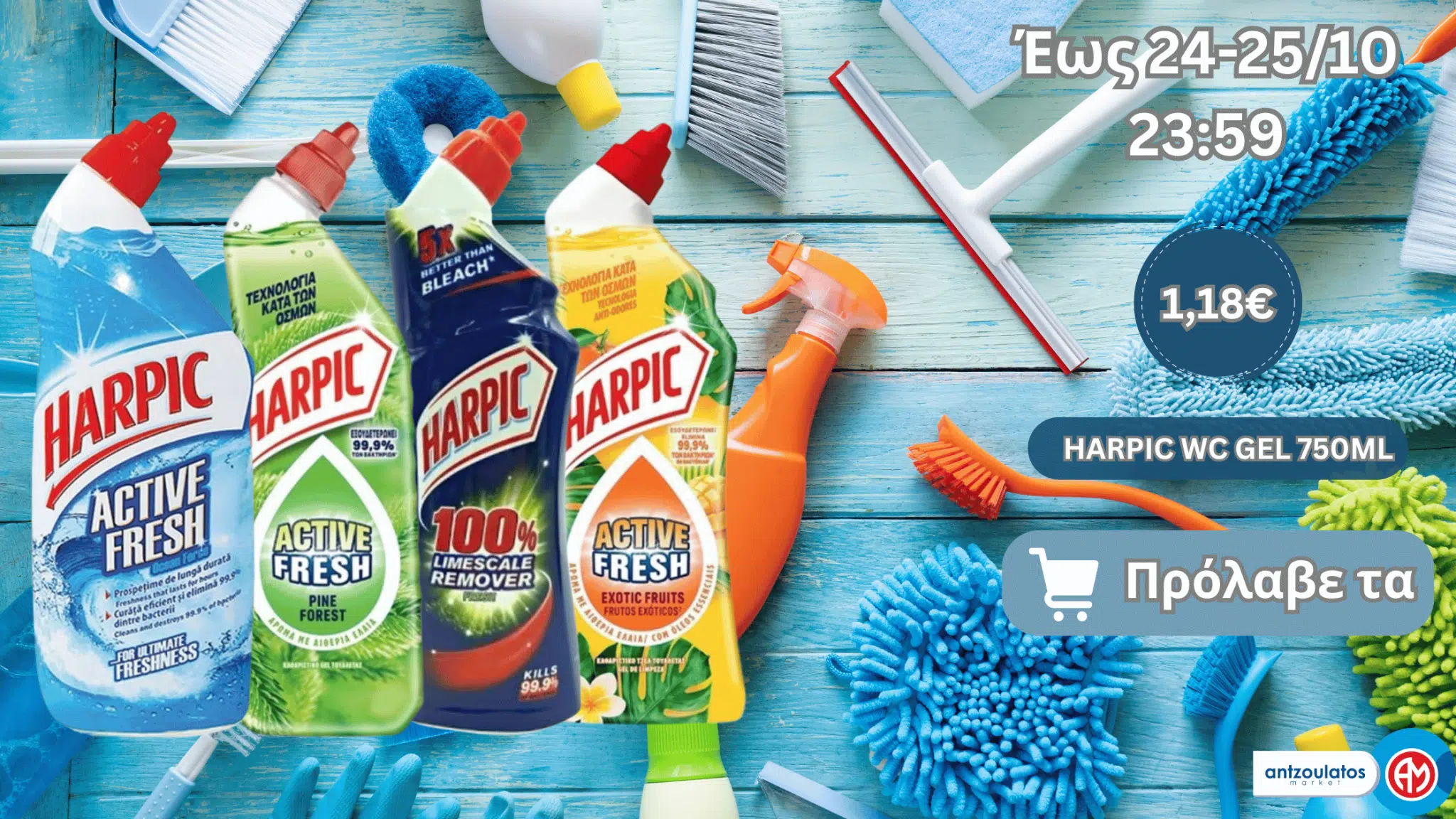 HARPIC WC GEL 750ML