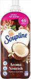 Soupline Aroma μαλακτικό ρούχων συμπυκνωμένο καρύδα & λευκά άνθη 1155 ml 55μεζ