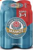 ΜΑΜΟΣ ΚΟΥΤΙ ΜΠΥΡΑ (3+1 ΔΩΡΟ X 500ML) x 6